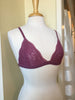 Dusty Violet Lace Bra (Back in stock)