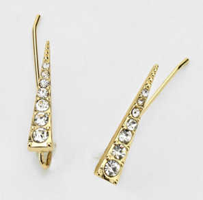 Crystal Spike Ear Climber