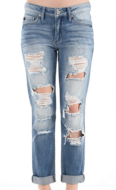Medium Wash Boyfriend Jean (Back In Stock)