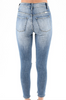 Medium Wash Distressed Jean