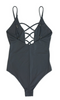Caged Front One Piece Bathing Suit