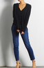 Bobbi Long Sleeve V Neck Sweater (Back In Stock)