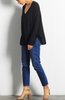 Bobbi Long Sleeve V Neck Sweater (Back In Stock)