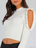 Ivory Crop Sweater