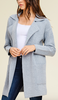 Heather Grey Sweater Jacket
