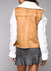 Faux Suede Vest