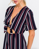 Navy Stripe Jumpsuit