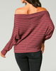 Mauve Off The Shoulder Top