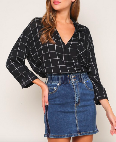 Criss Cross Back Top