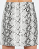 Grey Snake Skin Skirt