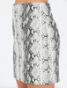 Grey Snake Skin Skirt