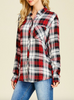 Pretty Please Plaid Top