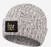 Love Your Melon Black Speckled Gold Foil Cuffed Beanie