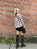 Have It Your Way Stripe Sweater (Back In Stock)