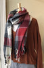 Red Plaid Scarf