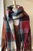 Red Plaid Scarf