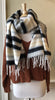 Multi Stripe Fringe Scarf