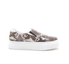 Snake Skin Slip On Sneaker