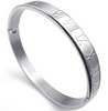 Roman Numeral Stainless Steel Bracelet (Back in stock)